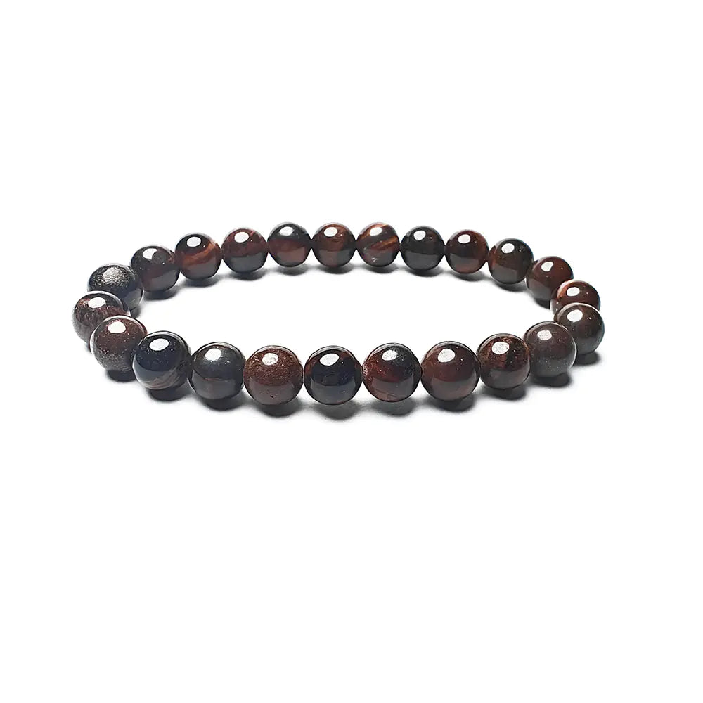 Tiger Eye and Lava Stone Couple Bracelet Set Wholesale